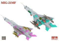 RYE FIELD Model RFM6001 1/48 Soviet MIG-21MF Fighter Precision Assembly Kit