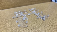 1940 FORD Standard Coupe COMPLETE GLASS 1/25 Scale Monogram NEW Model PARTS