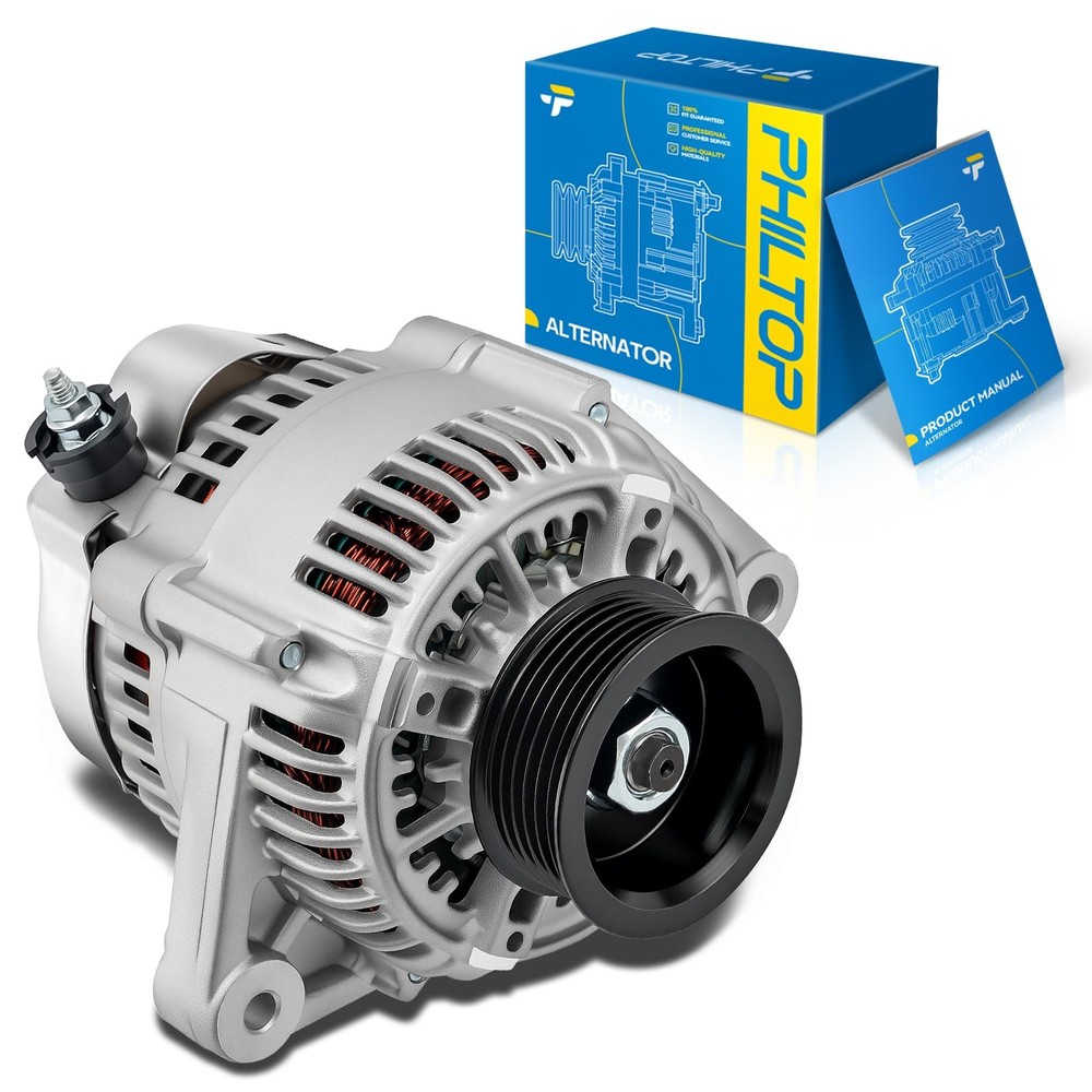 Philtop Alternator Compatible Honda Accord 1995-1997 2.2L Accord 1994 High Amp