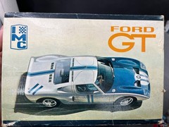 IMC 104 Ford GT #11 LeMans Racer vintage Car Model KIT 1/25 McM.