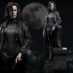 1/24 Resin Figures Model Kit Vampire Selene Underworld Unpainted,Unassembled Kit