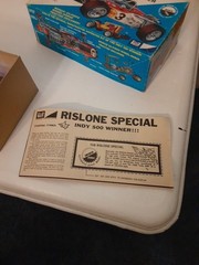 Rislone Special 1/24 Bobby Unser Winning Car plastic model.