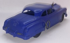 1950 Pontiac Chieftain Wind-Up BO Headlights MARX 1/20 Blue VF-XLNT