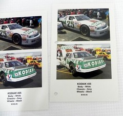 Blue Ridge #25 Kodiak 4 Piece 1991-93 Ken Schrader 1/24 Nascar decals