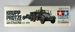 Tamiya #35259 1/35 Scale Sd.Kfz. 69 Krupp Protze 1-Ton 6×4 w/3.7 cm PaK 36