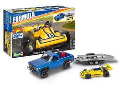 Revell ’78 Chevy Off-Road 4×4 W/ Malibu Grand Prix Virage & Trailer 1/25 14581