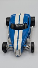 AMT ERTL 1/25 Snapfast Slammer Rod Rageous Blue Super Coupe Model – Assembled