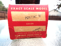 1953 PONTIAC Chieftain AMT Dealer Promo Car “STARDUST BLUE” w/ ORIGINAL BOX