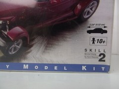 Model Testors Plymouth Prowler 1:43 Scale Metal Kit Sealed Box 1998 Skill Lvl 2