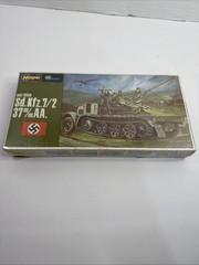 Hasegawa #718 Half Track Sd. Kfz. 7/2 37 m/m AA. SEALED