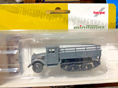 Roco Minitanks Ford with wood cab maultier bed box Lima35 1/87