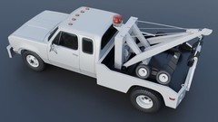 1/25 3d printed 1977 Dodge D300 wrecker by Andrey Bezrodny
