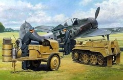Military Miniature Series No.33 German Army Aircraft Power Supply Vehicle Ketten