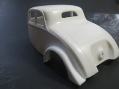 33′ Willys Stock Roof Coupe 1/25 Resin Body From Fremont Racing Specialties