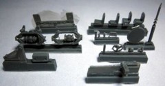 M1151 Enhanced Armament Carrier Heavy Hummer Arsenal-M 114200221 Resin 1/87 Kit