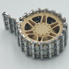 R Model1/35 CZ35010 Panzer Pz.kpfw III/IV Tank Mid Type Metal Tracks w/Pin Model