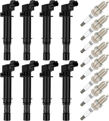 UF270 Ignition Coil 8 Ignition Coils for 8 Iridium Spark Plugs 7092,For Jeep 200