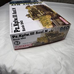 1/35 DRAGON Pz. Kpfw. III Ausf. M Kursk 1943 Military Tank Neo Smart Kit #6521