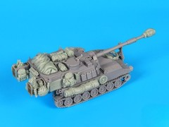 1/72 Scale Die-Cast Resin Model Kit M109 A6 Paladin Accessories Set (No Tank)