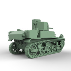 MRY-SFW 1/200 Military Model Kit US M2A4 Light Tank