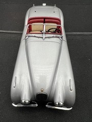 VINTAGE FRANKLIN MINT 1/24 1952 JAGUAR XK120, PARTS