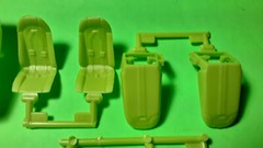 1995 Toyota Supra 1/25 Interior Bucket Seats Dash Roll Cage Amps Fast & Furious