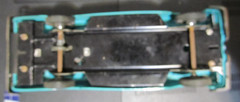 1958 FORD EDSEL 2 Door Hardtop Dealer Promo Model Car Friction Wheels Turquoise