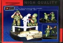 Hobby Fan 1/35 HF-704 US Army 106mm Gun Crew (Vietnam War) – 2 Figures