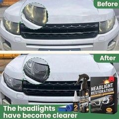 Toretark Headlight Restoration Kit – No-Sanding, Restore Yellowed, Foggy Headlig