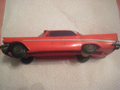 Johan 1957 Salmon Chrysler New Yorker 4 Door Hardtop Promo Model