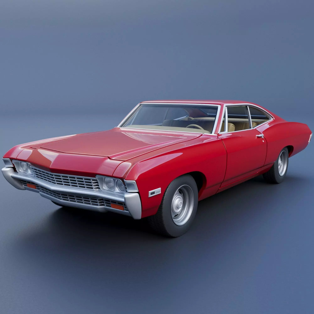 1/25 resin 3d printed 1968 Chevy Impala by Andrey Bezrodny