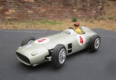Custom Built Strombecker 1/24 Mercedes W196 Juan Manuel Fangio ’54 Swiss GP