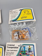Vintage Super Motorcycles -2x Cars – Historical Transportation Models New Sealed