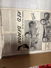 VINTAGE LINDBERG 1/8 SCALE 3-IN-1 CUSTOMIZING “T” RED DEMON MODEL KIT – RARE (3)