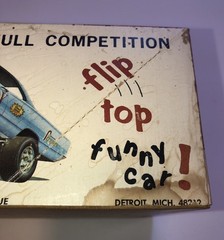 Vintage Jo-Han 1969 Plymouth GTX ‘The Boss’ ORIGINAL Empty Box ONLY