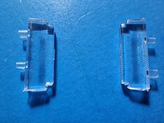 84 CADILLAC COUPE LOWRIDER – TAILLIGHTS – REVELL 4991 – MODEL CAR KIT PARTS LOT