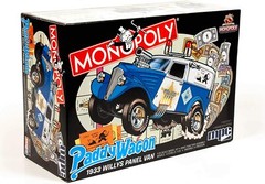 MPC 1933 WILLYS PADDY WAGON POLICE MONOPOLY 1/25 SKILL 2 SNAP MODEL KIT MPC924 M
