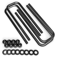 – Pack of 4 – Leaf Spring Axle Extended U-Bolts (12″ Length, 2.6″ Inside