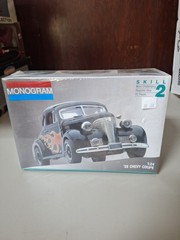 Monogram 39 Chevy Coupe No 2719 1/24th Scale Skill 2 83 Pieces Sealed