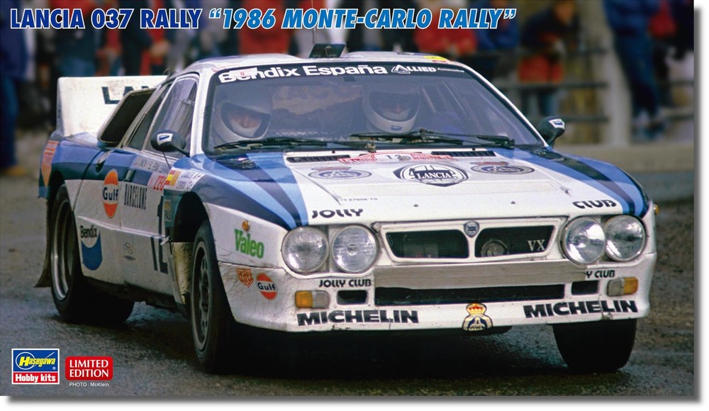 Hasegawa 1/24 Lancia 037 Rally 1986 Monte Carlo Rally Plastic Model 20681