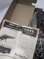 Ertl 1/25 Vintage Great Dane Extendable Heavy Duty Flatbed Trailer 8009 Open Box