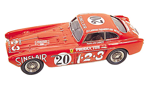 Tameo – TMK017 Metal Kit 1:43 Scale – Ferrari 340 Mexico – Carrera Panamericana