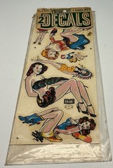 Trimmit Decals 1:24-1:25 Scale Pin Up Girls Vintage Original