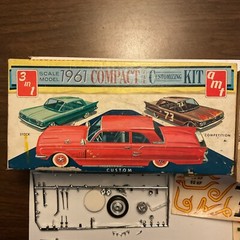 AMT 1961 Comet 1/25 Scale K-3061 Unfinished. SEE DETAILED PHOTOS