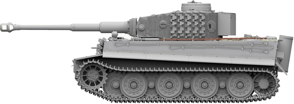 TAKOM 1/35 Sd.Kfz.181 Pz.Kpfw.6 Ausf.E Tiger I Early Production Steel Wheels Twi