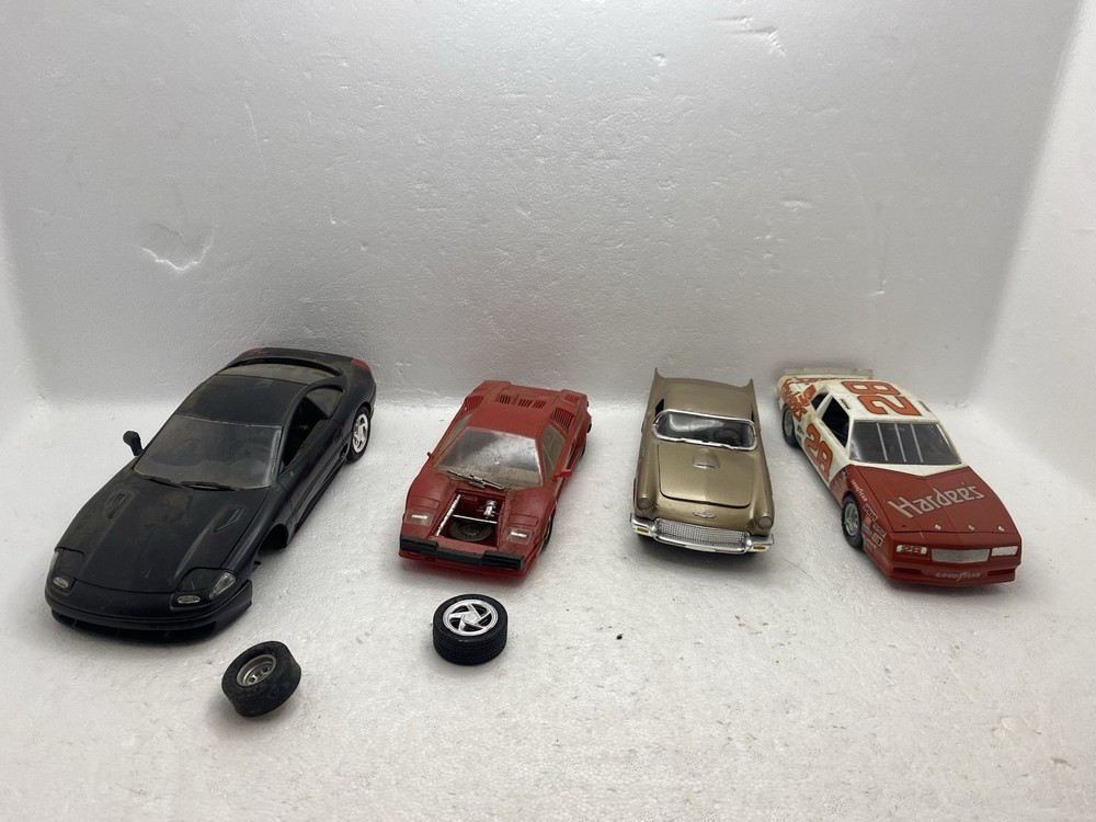 model car junkyard lot