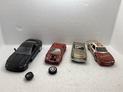 model car junkyard lot