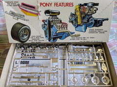 *L@@K! *RARE *ORIGINAL VINTAGE AMT NEW FORD 1973 PINTO DRAG KIT **SEALED-BAG!