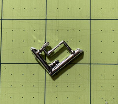 AMT 1239/06 Fruehauf Tanker Trailer Kitbash Parts Chrome Hoist Handle