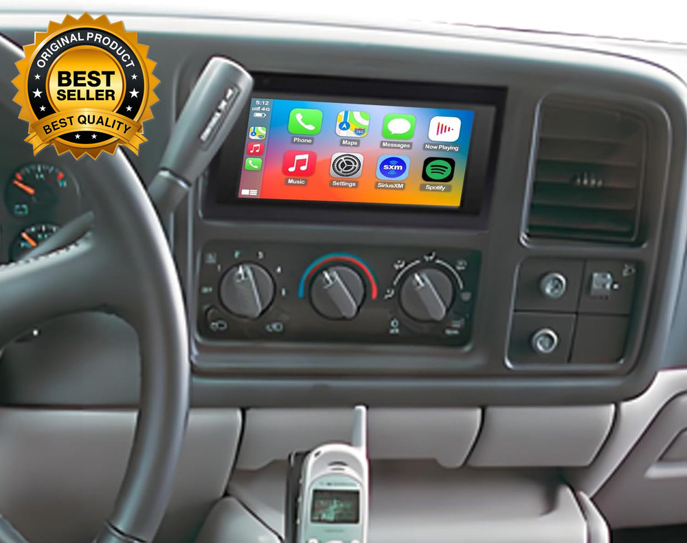 QLED Radio for Chevy GMC Buick Cadillac 1995 1996 1997 1998 1999 2000 2001 2002,
